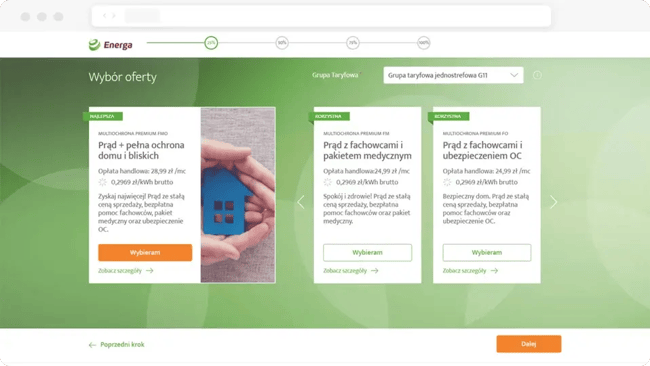Increased cross-selling for an Energy Provider
